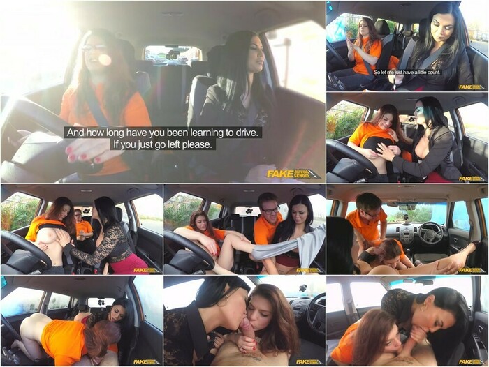 Fake Driving School – Jasmine Jae & Lucia Love