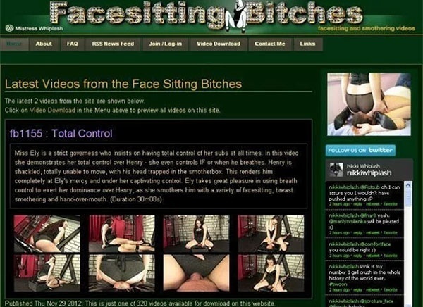 FacesittingBitches.com – SITERIP