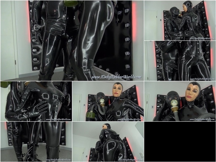 Latex Porn – 7655 – Lal Blackcatsuitlaraandhergasmask