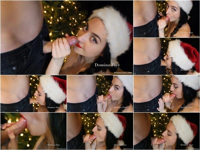ManyVids Webcams Video presents Girl Domino Faye in Decorating Mrs. Claus face