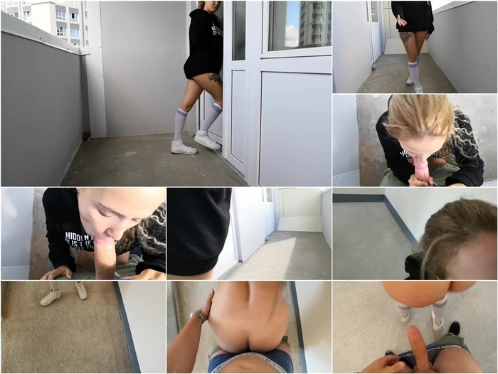 Alexandanna 014 Horny Babe get Fuck on the Stair in Building